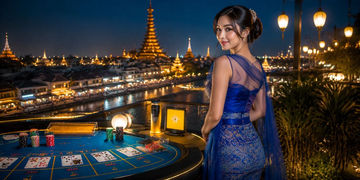 မြန်မာ ဗီအိုင်ပီ အဖွဲ့ဝင်များကာစီနိုတွင် ကစားနေစဉ်